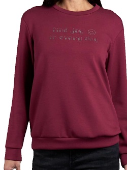 Blusenshirt von Seidel, burgund, C3310